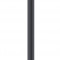 Правая планка-рейка для стеновой реечной панели VOX LINERIO S-LINE антрацит 2650х35х12 мм