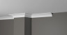Декоративный плинтус для потолка 48х40 мм Decor-Dizayn DD13 полистирол белый, под покраску 2 м