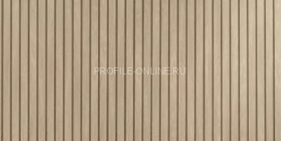 Реечная фасадная панель VOX SVP-06 FRONTO Дуб 0.25х2.95 м 0,7375 м.кв.