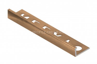 L-образный профиль алюминиевый 10 мм NEEXY PV02-04 MG золото матовое 2.7 м