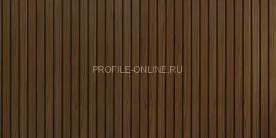 Реечная фасадная панель VOX SVP-06 FRONTO Орех 0.25х2.95 м 0,7375 м.кв.