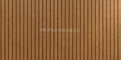 Реечная фасадная панель VOX SVP-06 FRONTO Дуб винчестер. 0.25х2.95 м 0,7375 м.кв.