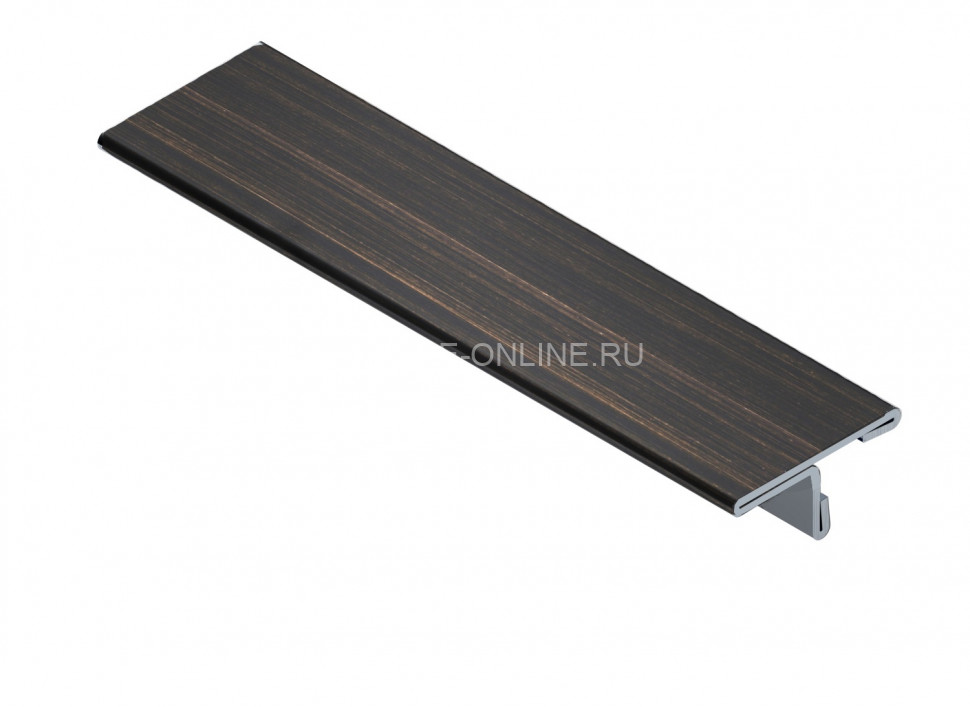 Т-образный профиль из нержавеющей стали 14 мм NEEXY PVS90-09 CBR антик бронза 2.7 м