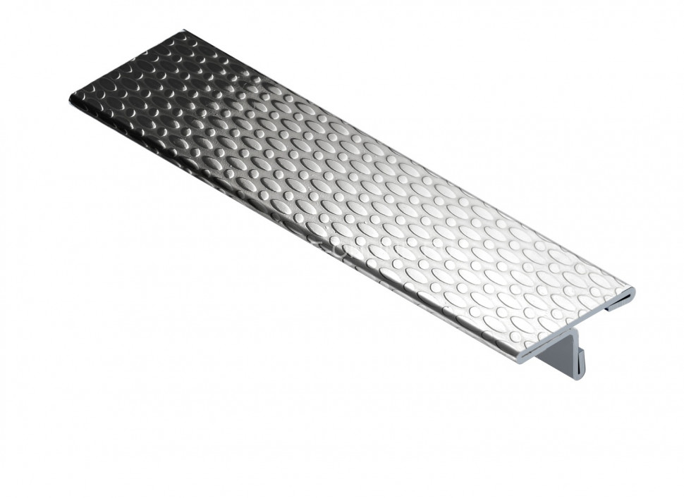 Т-образный профиль из нержавеющей стали 14 мм NEEXY PVS90-10 EM тисненый 2.7 м