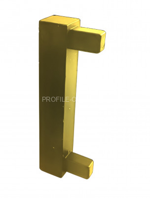 Фурнитура для плинтуса Евротрим C-40 алюминий золото