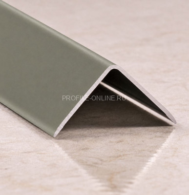 Уголок алюминиевый 40х40 мм ПН-40х40 бронза матовая 2,7 м