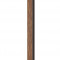 Левая планка-рейка для стеновой реечной панели VOX LINERIO M-LINE мокка 2650х42х12 мм