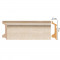 Напольный плинтус DECOMASTER D122-18DДМ ШКx16 (78x21x2400) Бежевый, ударопрочный полимер