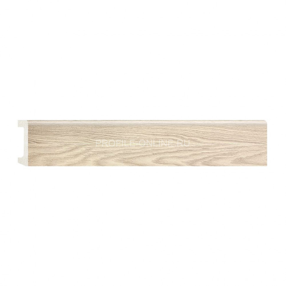 Плинтус напольный ударопрочный DECOMASTER D235-82 ДМ (80x17x2400) Дуб светлый