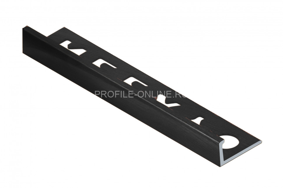 L-образный профиль алюминиевый 10 мм NEEXY PV02-19 BBL черный блестящий 2.7 м