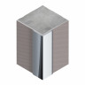Уголок из алюминия 10х10 мм NEEXY PV60-42 SBL муар черный 2.7 м