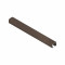 Алюминиевый П-образный профиль вставка 10х8.2 мм NEEXY PV104-10-MB коричневый матовый 2.7м