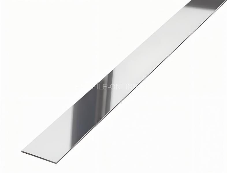 Полоса из нержавеющей стали 10 мм FB 10 P полированная 3м