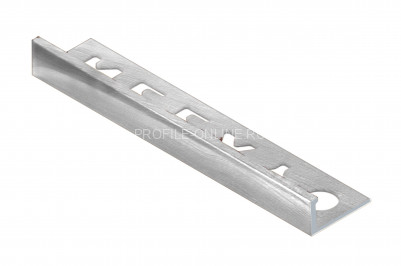 L-образный профиль алюминиевый 10 мм NEEXY PV02-41 SW муар белый 2.7 м