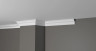 Декоративный плинтус для потолка 42х29 мм Decor-Dizayn DD22 полистирол белый, под покраску 2 м