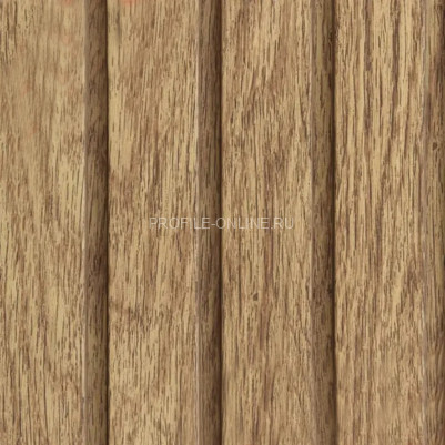 Окантовочная планка для фасадных сайдинг панелей 19х40 мм VOX FRONTO J-TRIM SVP-15 Дуб медовый 3.05 м