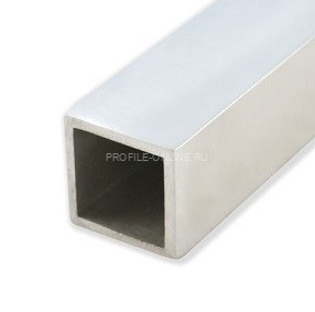 Бокс алюминиевый 25х25х1,5 мм серебро 3 м