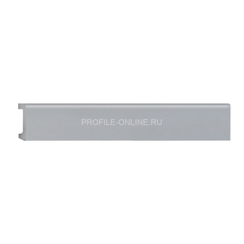 Плинтус напольный ударопрочный DECOMASTER D235-118 (80x17x2400) Серый