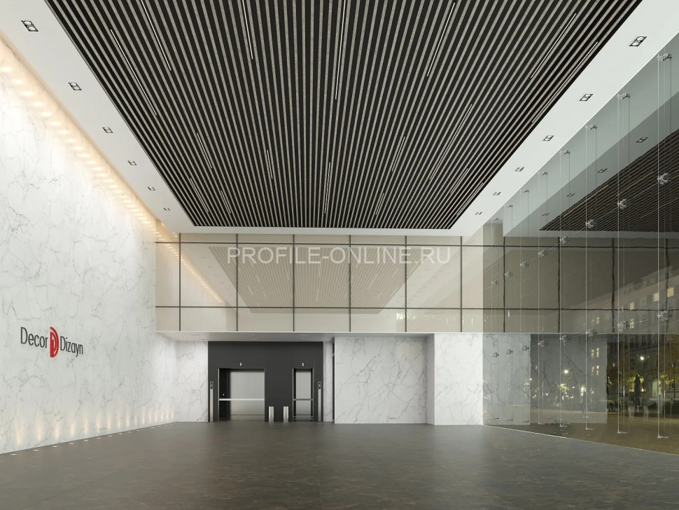 Декоративный молдинг 20х20 мм Decor-Dizayn 622-25 полистирол под мрамор 3 м