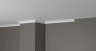 Декоративный плинтус для потолка 19х19 мм Decor-Dizayn DD26 полистирол белый, под покраску 2 м