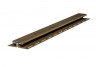 Соединительная планка для фасадных сайдинг панелей 12х76 мм VOX FRONTO SVP-18 Орех 3.05 м