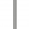 Левая планка-рейка для стеновой реечной панели VOX LINERIO M-LINE серая 2650х42х12 мм