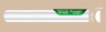 Молдинг гладкий DECOMASTER DP-8032 (30x12x2400) из полиуретана, белый под покраску