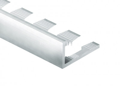 Алюминиевый профиль L-образный гибкий 12 мм PV06-01 полированный 2,7 м
