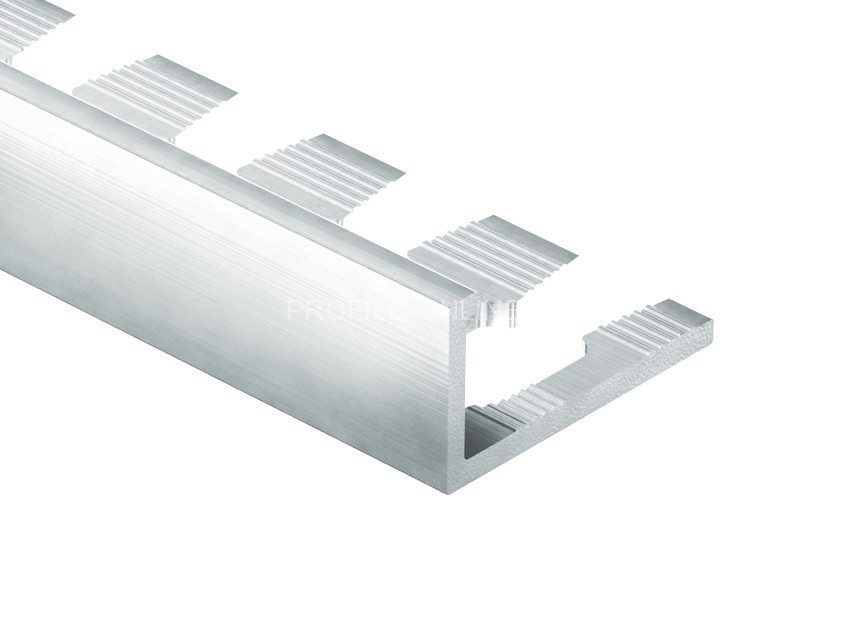 Алюминиевый профиль L-образный гибкий 12 мм PV06-01 полированный 2,7 м