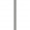 Правая планка-рейка для стеновой реечной панели VOX LINERIO M-LINE серая 2650х26х12 мм