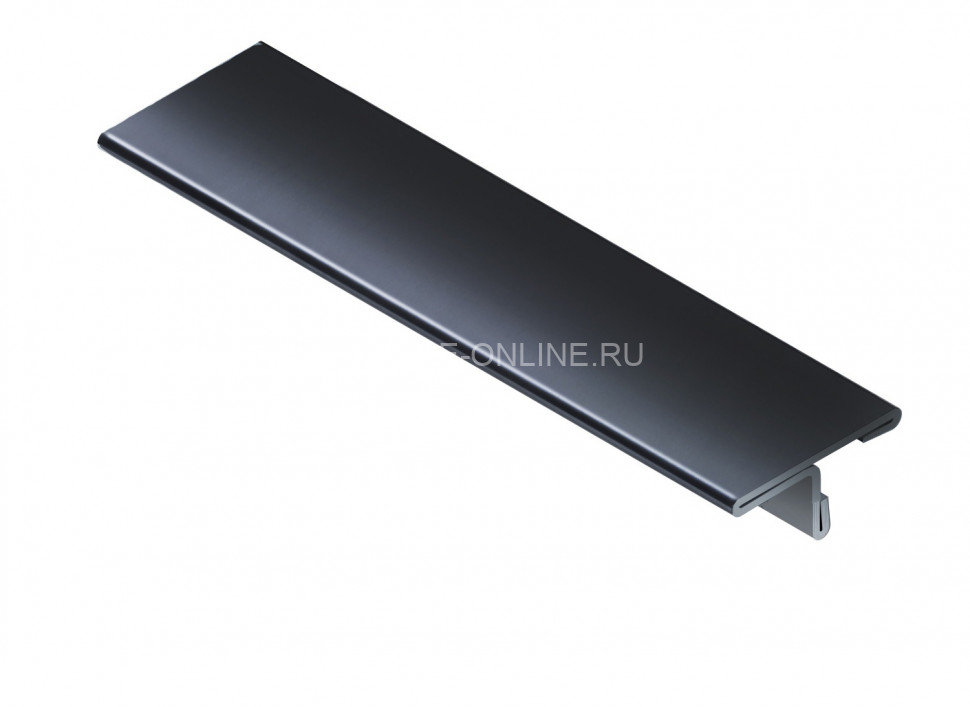 Т-образный профиль из нержавеющей стали 14 мм NEEXY PVS90-19 BL черный зеркальный 2.7 м