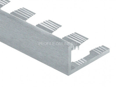 Алюминиевый профиль L-образный гибкий 12 мм PV06-03 серебро блестящее 2,7 м