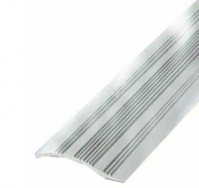 Алюминиевый порог с рифлением 39 мм С4 без покрытия 2,7 м (упаковка 10 штук)