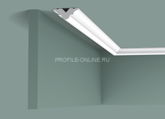 Декоративный молдинг Orac Decor Durofoam PB513N белый из полистирола 34х15 мм 200 см