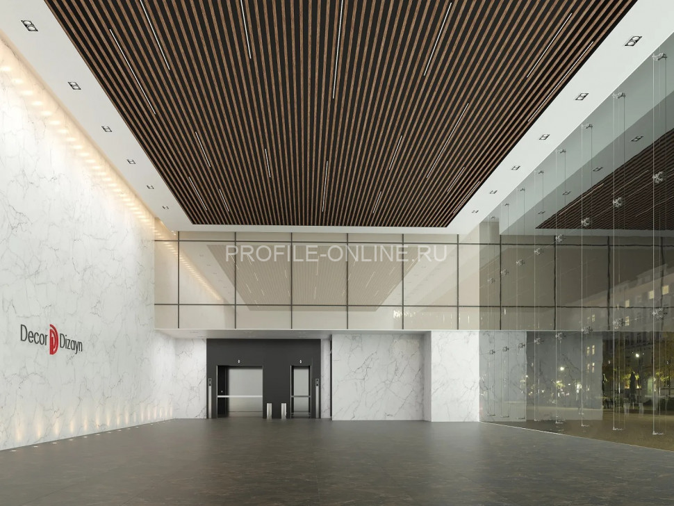 Декоративный молдинг 20х20 мм Decor-Dizayn 622-83SH полистирол под дерево 3 м