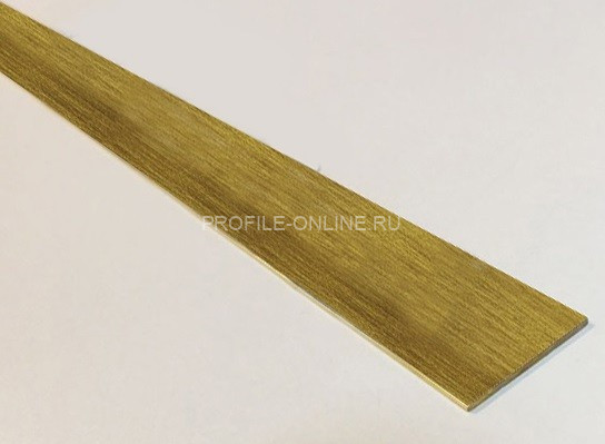 Полоса из латуни 20х1,5 антик 2,7 м