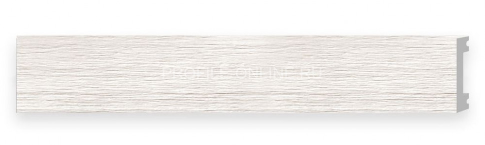 Напольный плинтус DECOMASTER D157-1070 ДМ (66x13x2900) Дуб молочный, ударопрочный полимер