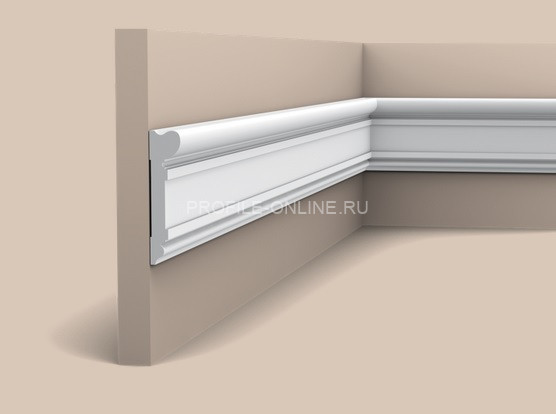 Декоративный молдинг Orac Decor Duropolymer DX119-2300 белый из полистирола 92х22 мм 230 см