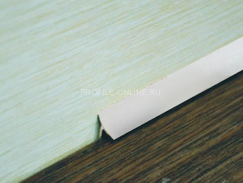 Внутренний угол для плитки алюминиевый закладной 12 мм РВ12 Серебро НЕ 2,7 м (упаковка 10 штук)