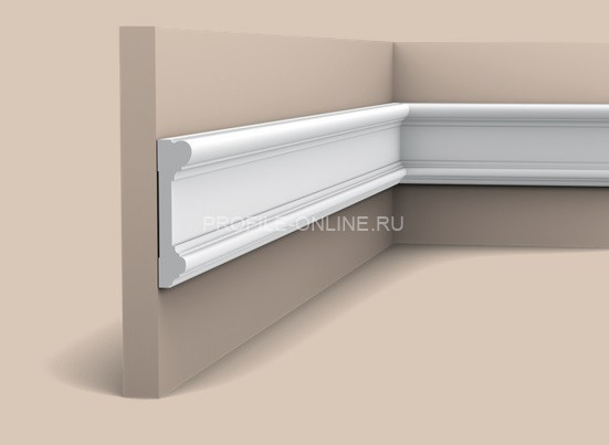 Декоративный молдинг Orac Decor Duropolymer DX121-2300 белый из полистирола 94х23 мм 230 см