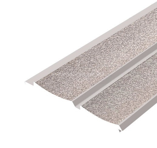 Отделочная стеновая декоративная панель с 3D эффектом Hiwood LV125 GR5 декорированная 120х12 мм из фитополимера 2,7 м