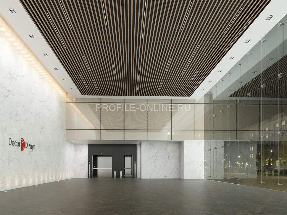 Декоративный молдинг 20х20 мм Decor-Dizayn 622-90SH полистирол под дерево 3 м