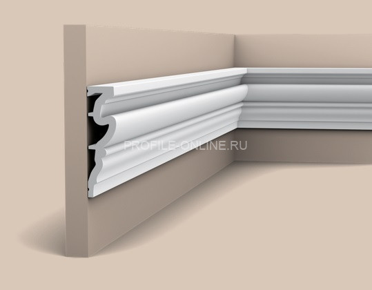 Декоративный молдинг Orac Decor Duropolymer DX170-2300 белый из полистирола 119х32 мм 230 см