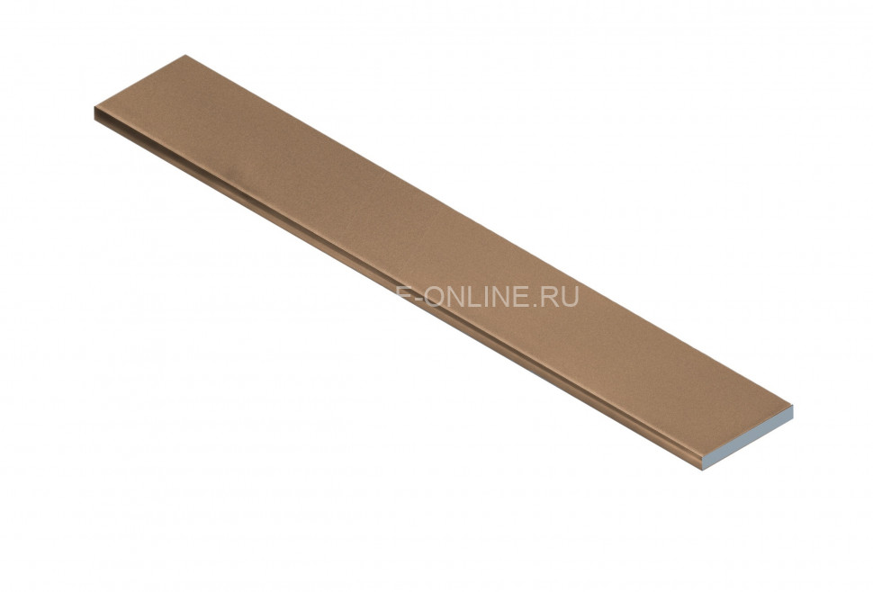 Полоса из алюминия 20 мм NEEXY PV89-06 MBR бронза матовая 2.7 м