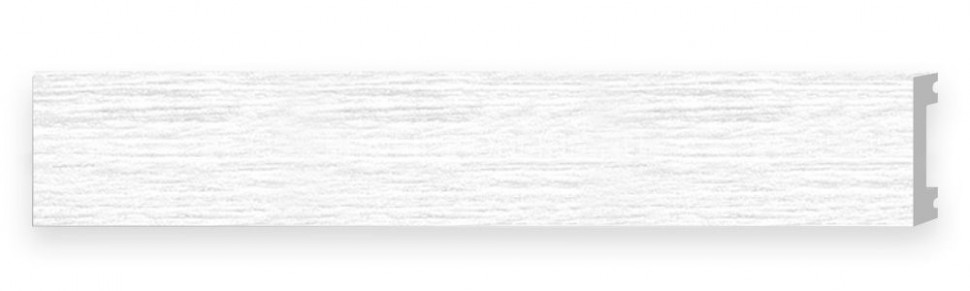 Напольный плинтус DECOMASTER D157-70 ДМ (66x13x2900) Дуб белый, ударопрочный полимер