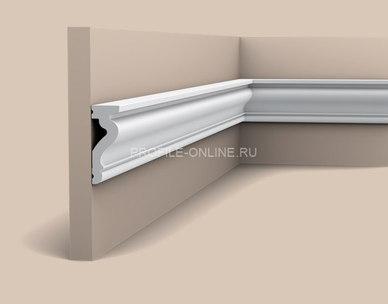 Декоративный молдинг Orac Decor Duropolymer DX174-2300 белый из полистирола 60х22 мм 230 см