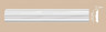 Молдинг гладкий DECOMASTER 97615F гибкий Flexible (50x12x2400) из полиуретана, белый под покраску