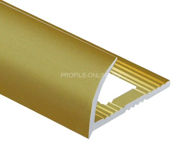 Алюминиевый С-образный профиль 10 мм PV08-12 eco песок матовый 2,7 м
