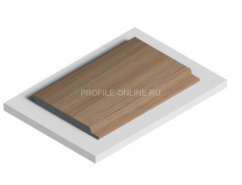 Стеновая панель 3D HiWood LV127 BR417 под дерево из фитополимера 12х120 мм 2,7 м