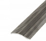 Алюминиевый порог с рифлением 39 мм С4 КД Дуб арктик 2,7 м (упаковка 10 штук)